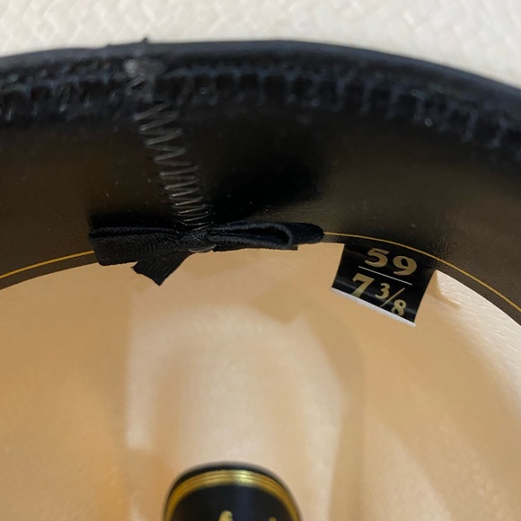 Stetson Cream Cowboy Hat with Black Band - Picture 13 of 16